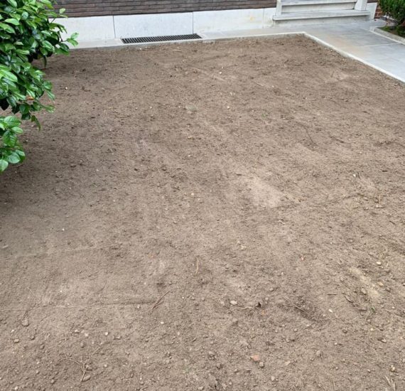 Ground Preparation - lawn